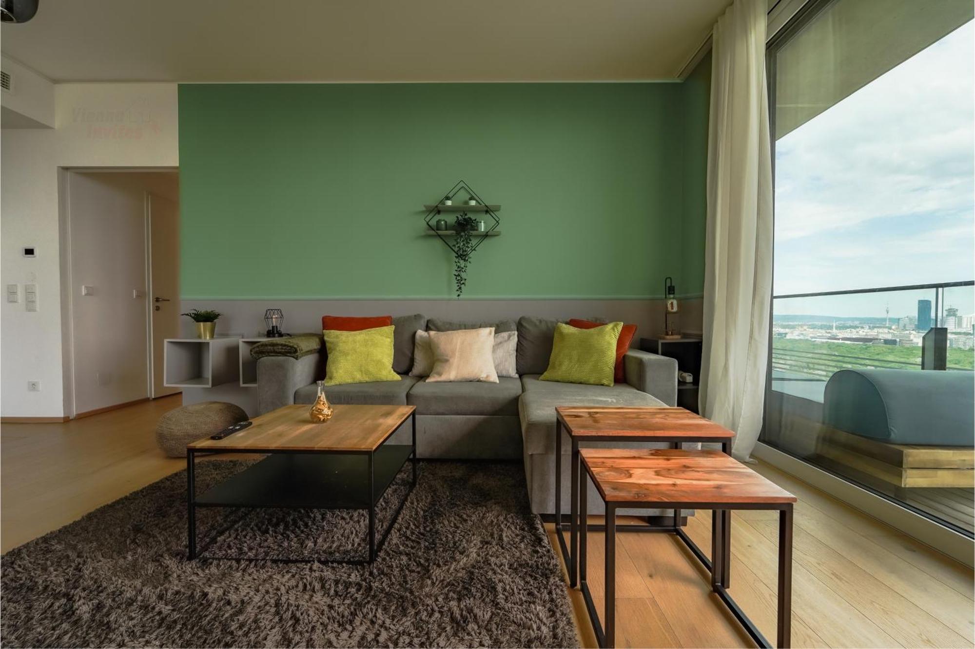 Triiiple 7heaven - Amazing View On Floor With Rooftop Pool * Vídeň