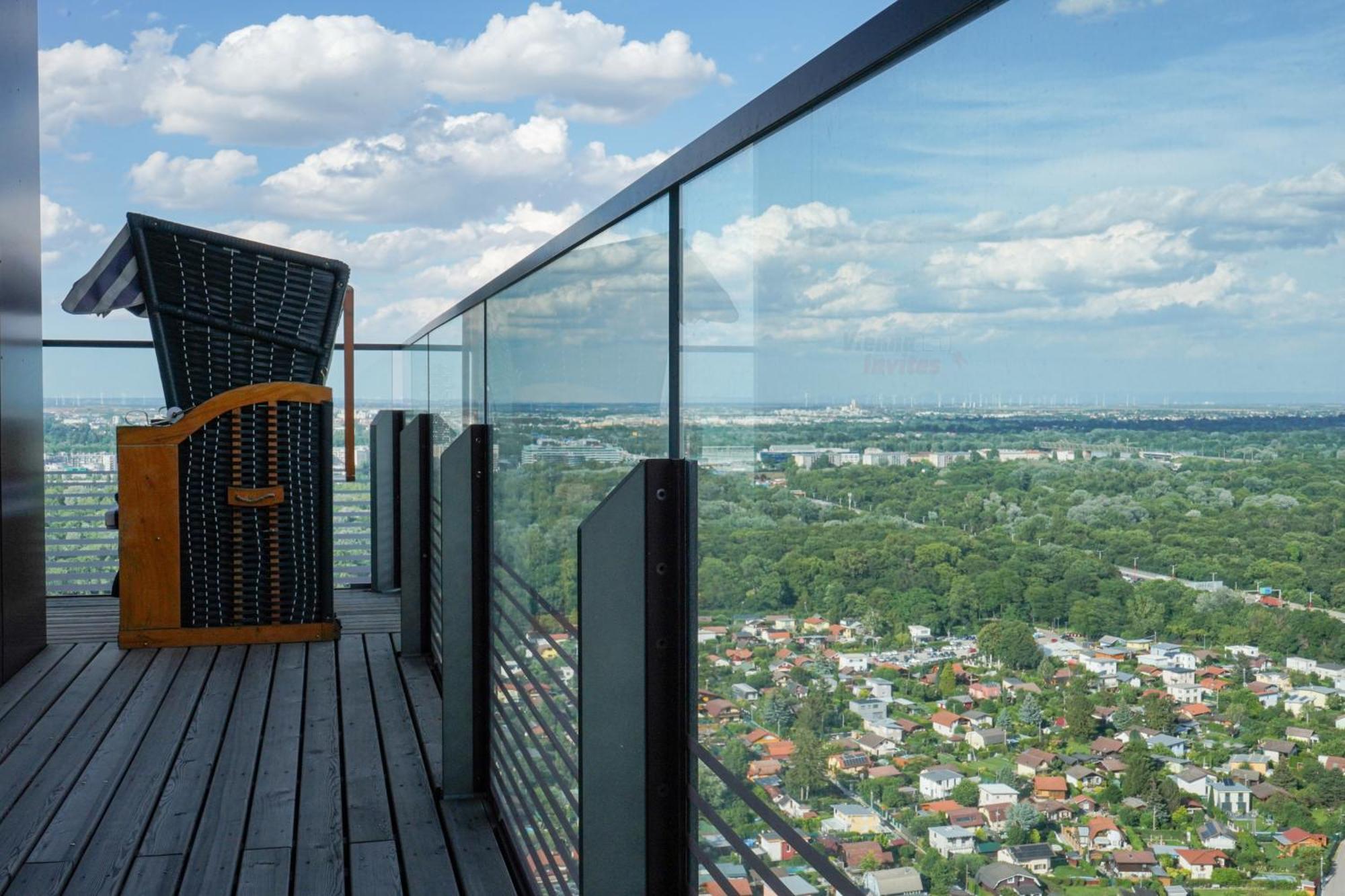 Apartmán Triiiple 7heaven - Amazing View On Floor With Rooftop Pool Vídeň